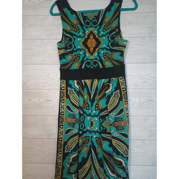 Perceptions New York Boho Dress Women's Size 6 Classy Soft Flowy - Picture 6 of 6